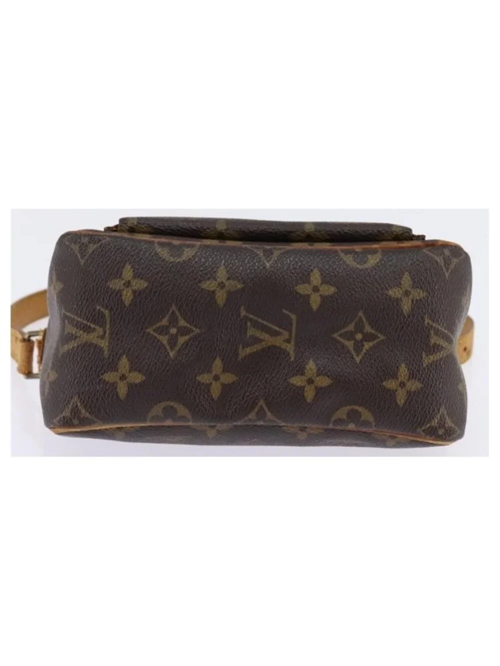 Authentic LOUIS VUITTON Monogram Viva Cite PM Shoulder Bag M51165 LV